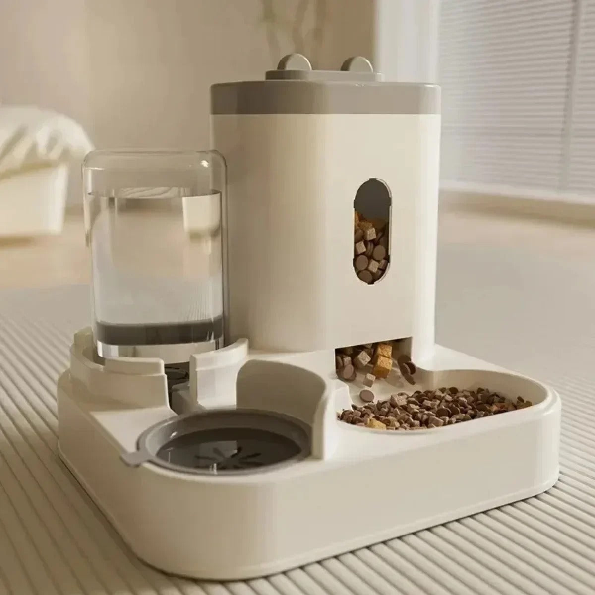 Pet Auto Feeder Food Fountain