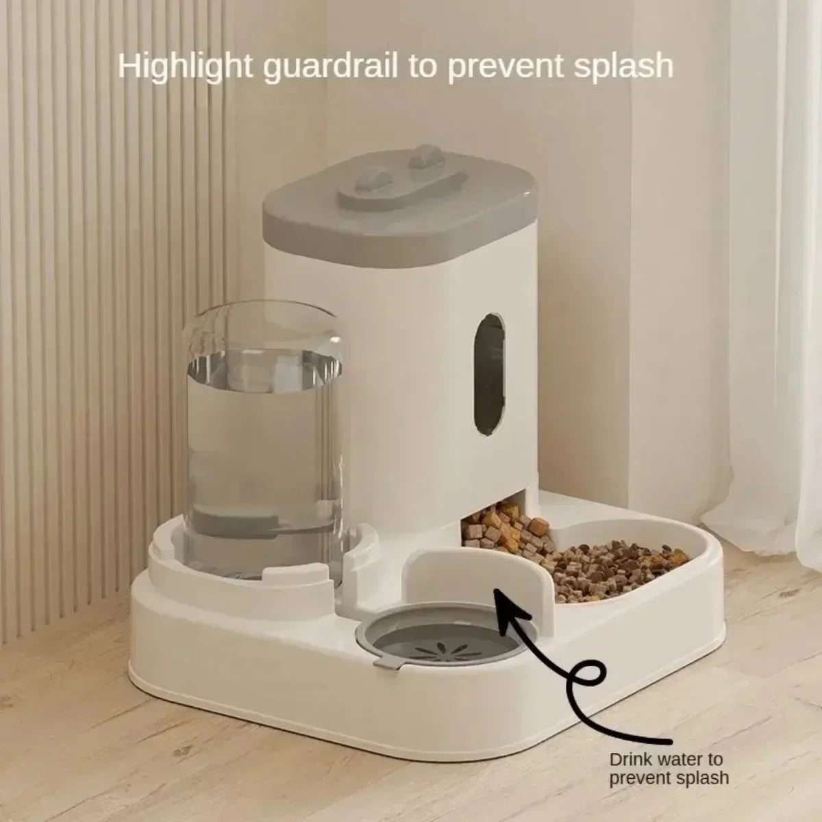 Pet Auto Feeder Food Fountain